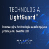 QL002 Listwa oświetleniowa LED podwójna Mardom Decor LIGHTGUARD