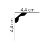 MDB112F Elastyczna listwa sufitowa FLEX Mardom